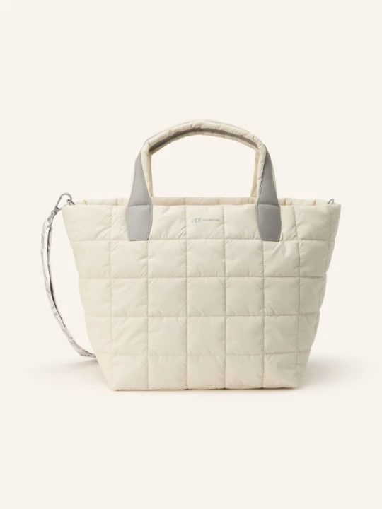 Obrázek produktu Vee Collective Shopper Porter Tote Medium krémová / světle šedá
