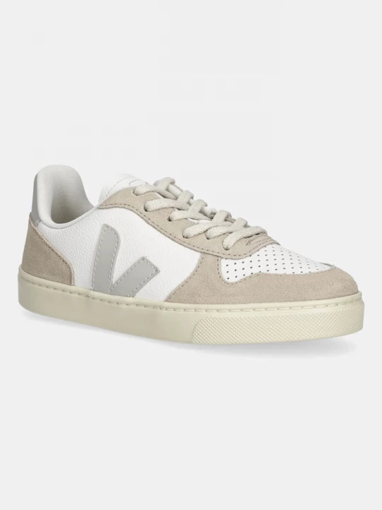 Obrázek produktu Veja Dětské kožené tenisky Small V-10 Laces béžová