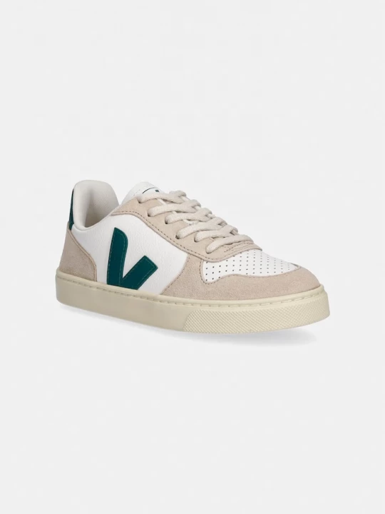 Obrázek produktu Veja Dětské kožené tenisky Small V-10 Laces béžová