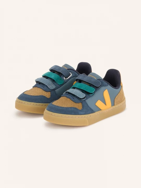 Obrázek produktu Veja Sneakersy Small V-10 tmavě modrá / velbloudí / oranžová