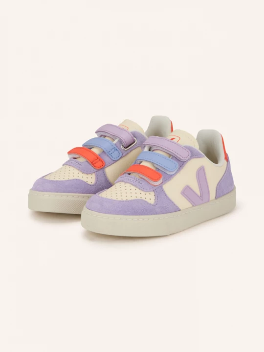 Obrázek produktu Veja Sneakersy V-10 režná / světle fialová / červená