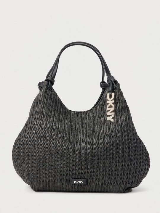 Obrázek produktu Velká kabelka DKNY melírovaná antracitová