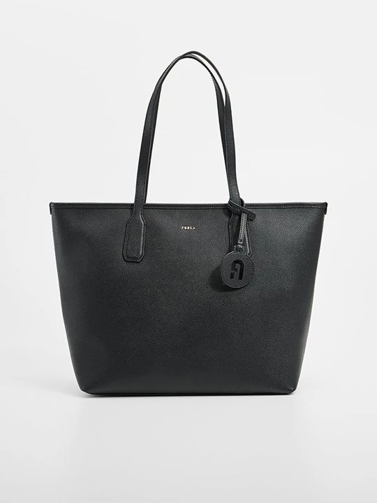 Obrázek produktu Velká kabelka Furla skvrnitě antracitová