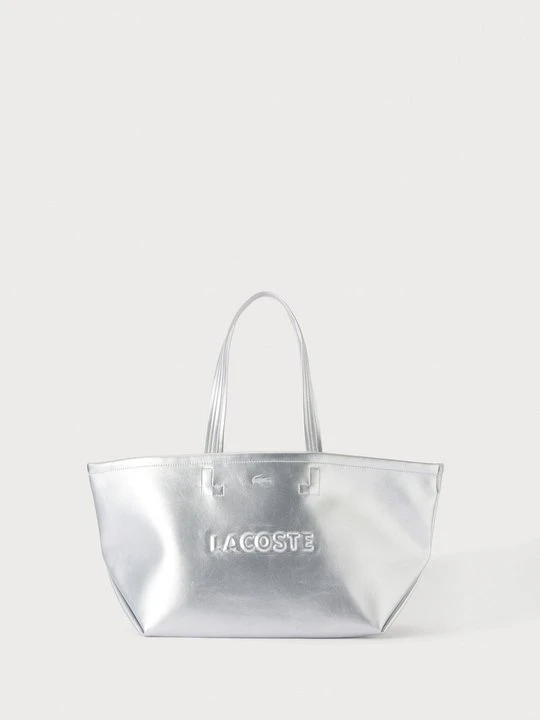 Obrázek produktu Velká kabelka Lacoste stříbrná