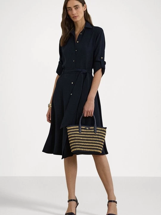 Obrázek produktu Velká kabelka Lauren Ralph Lauren tmavě modrá