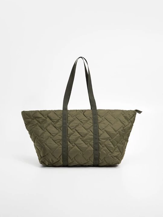 Obrázek produktu Velká kabelka Pieces zelená