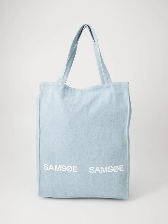 Obrázek produktu Velká kabelka Samsøe Samsøe světlemodrý denim