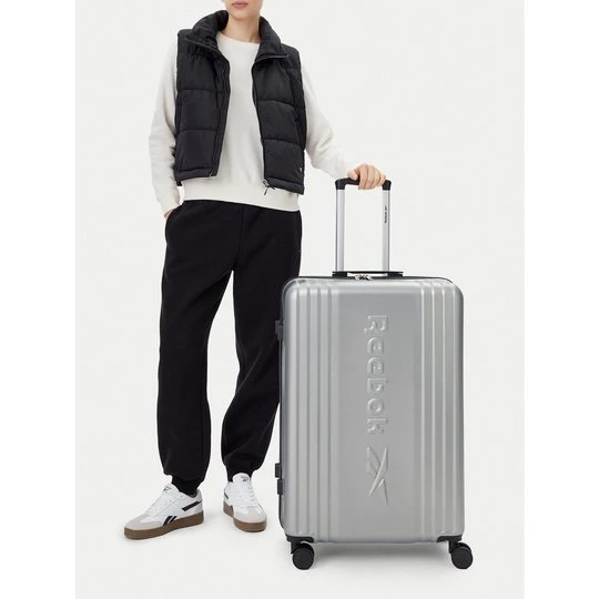 Obrázek produktu Velký kufr Reebok RBK-WAL-003-07-CCC-L Stříbrná