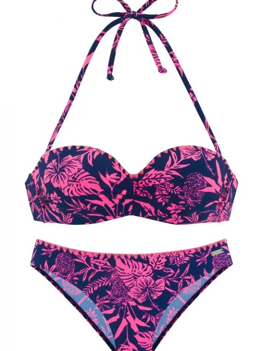 Obrázek produktu VENICE BEACH Bikiny  marine modrá / pink