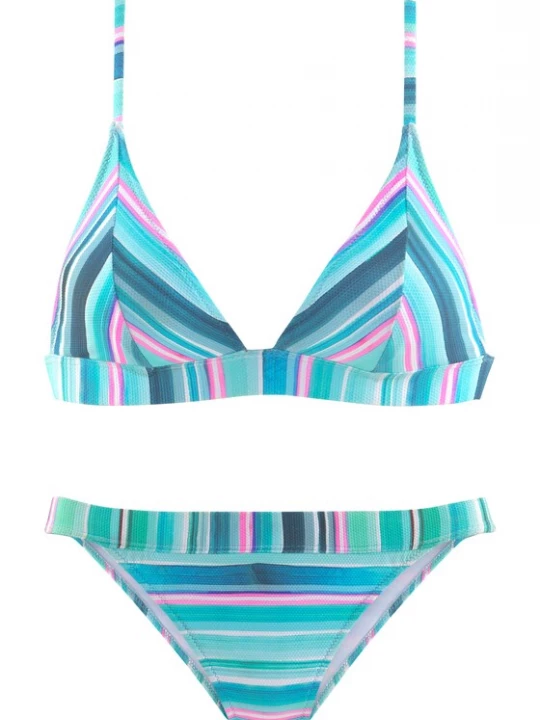 Obrázek produktu VENICE BEACH Bikiny  tyrkysová / aqua modrá / pink / bílá