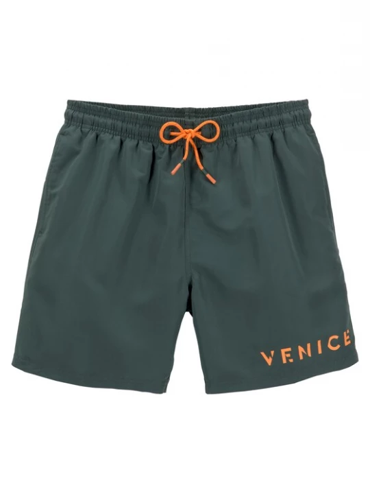 Obrázek produktu VENICE BEACH Plavecké šortky  čedičová šedá / jasně oranžová