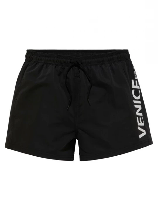 Obrázek produktu VENICE BEACH Plavecké šortky černá / bílá