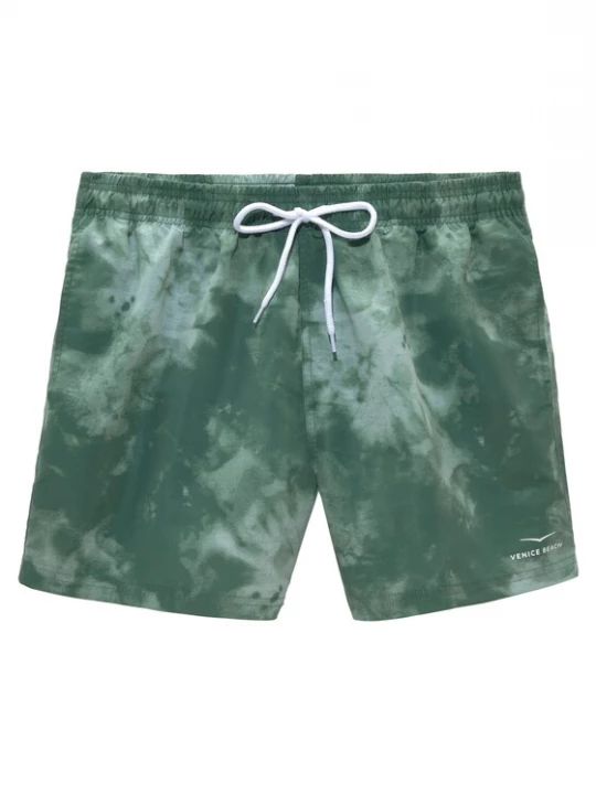 Obrázek produktu VENICE BEACH Plavecké šortky  zelený melír