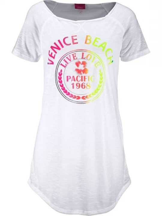 Obrázek produktu VENICE BEACH Tričko svítivě žlutá / svítivě oranžová / svítivě růžová / bílá