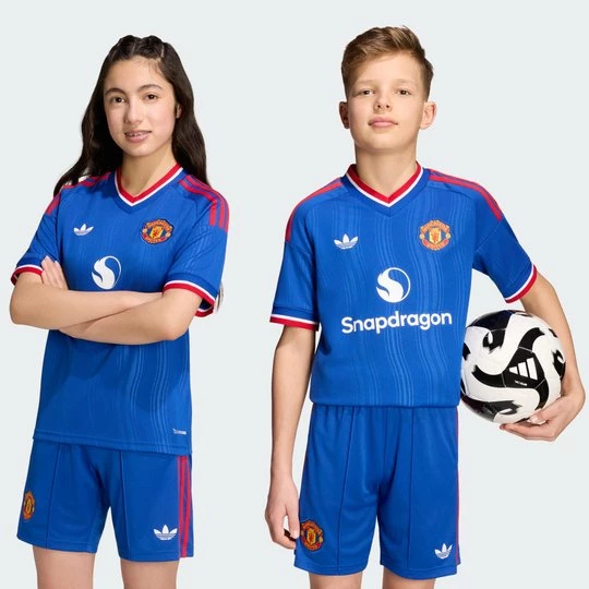 Obrázek produktu Venkovní dres Manchester United 26/27 Kids Adidas Royal Blue