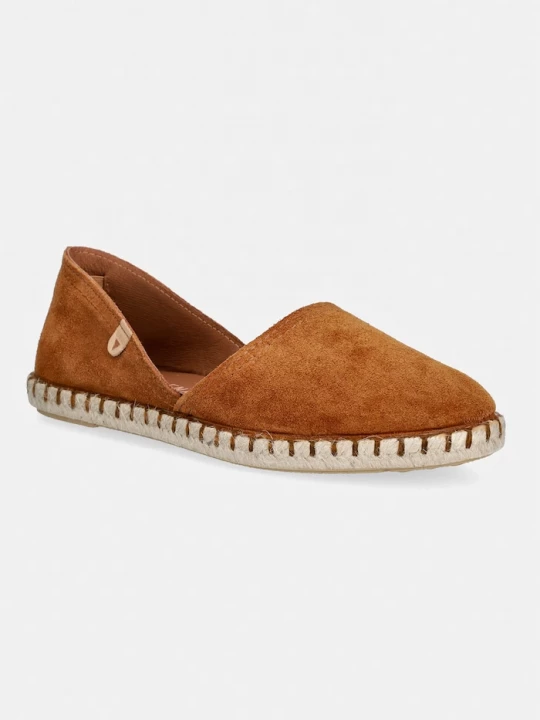 Obrázek produktu Verbenas espadrily dámské semišové CARMEN SERRAJE hnědá