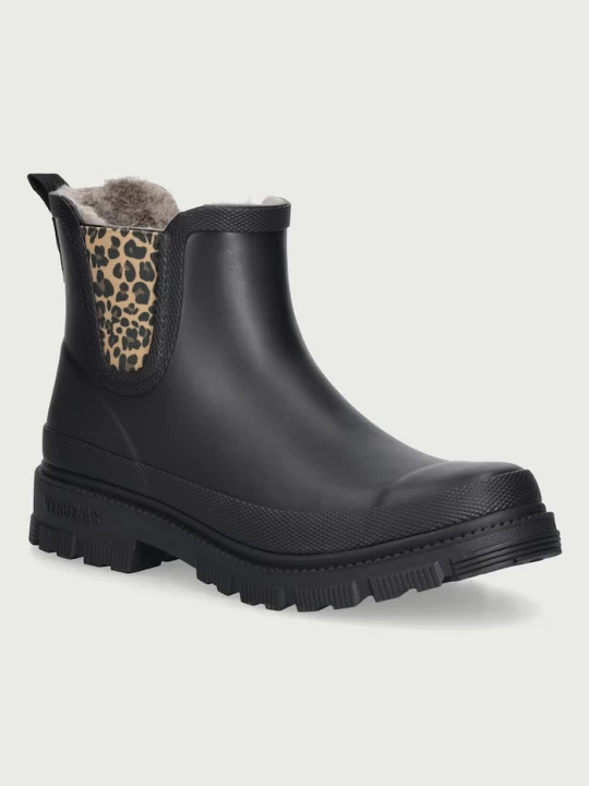 Obrázek produktu Verbenas holínky dámské LUA FUR SMOOTH COMBI ANIMAL černá