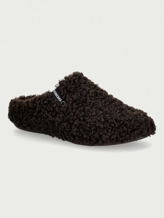 Obrázek produktu Verbenas Pantofle dámské YORK CURLY hnědá