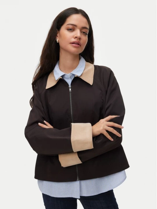 Obrázek produktu Vero Moda Bunda pro přechodné období Vicky 10347720 Hnědá Relaxed Fit