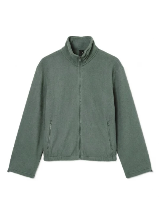 Obrázek produktu VERO MODA Fleecová mikina 'VMJannie' tmavě zelená