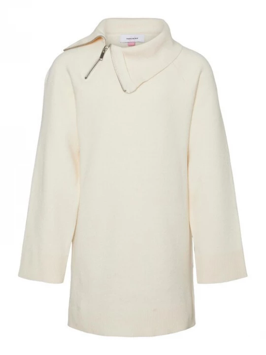 Obrázek produktu Vero Moda Girl Rolák Gold Needle 10278276 Écru Regular Fit Krémová