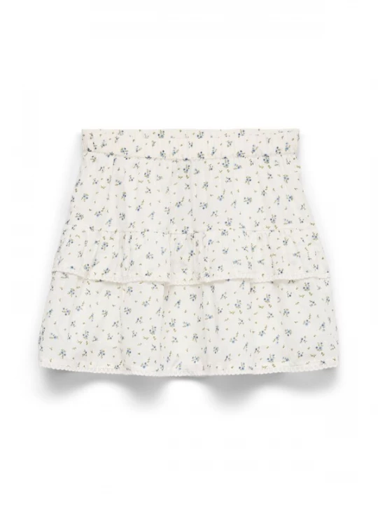 Obrázek produktu Vero Moda Girl Sukně 'VMTrine' modrá / kiwi / offwhite