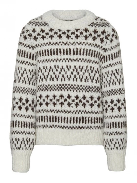 Obrázek produktu Vero Moda Girl Svetr Kaira 10271981 Béžová Regular Fit