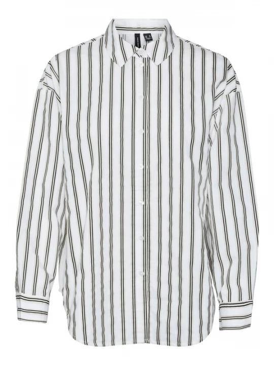 Obrázek produktu VERO MODA Halenka 'BEA' šedá / černá / bílá