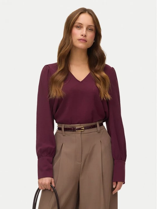 Obrázek produktu Vero Moda Halenka Esme 10338288 Bordó Regular Fit