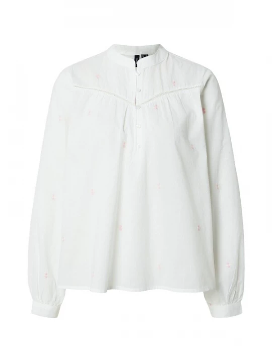 Obrázek produktu VERO MODA Halenka 'VMIris' béžová / pink / bílá