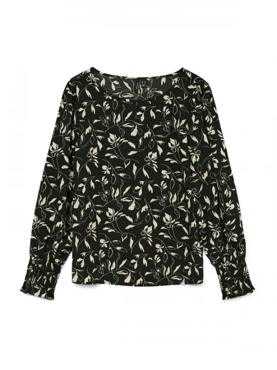 Obrázek produktu VERO MODA Halenka 'VMLYDIA' béžová / černá