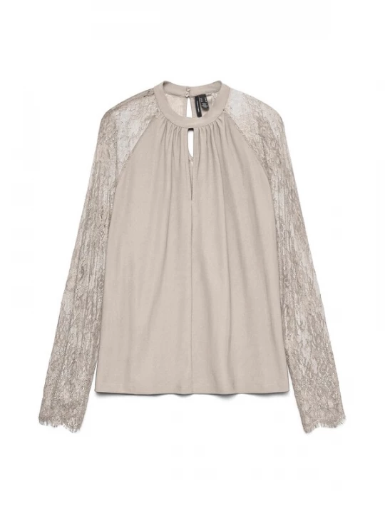 Obrázek produktu VERO MODA Halenka 'VMMILLA' šedobéžová