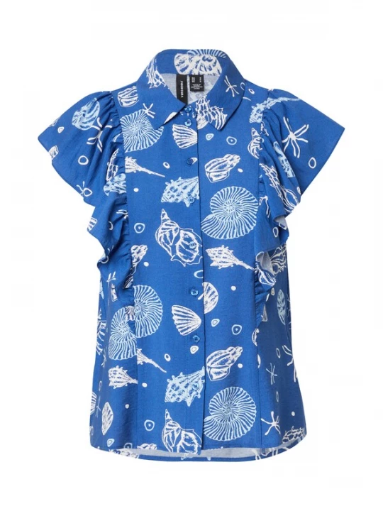 Obrázek produktu VERO MODA Halenka 'VMSEASHELL' námořnická modř / bílá