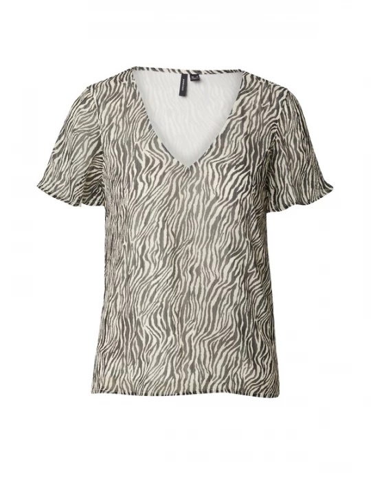 Obrázek produktu VERO MODA Halenka 'VMSMILLA' černá / bílá