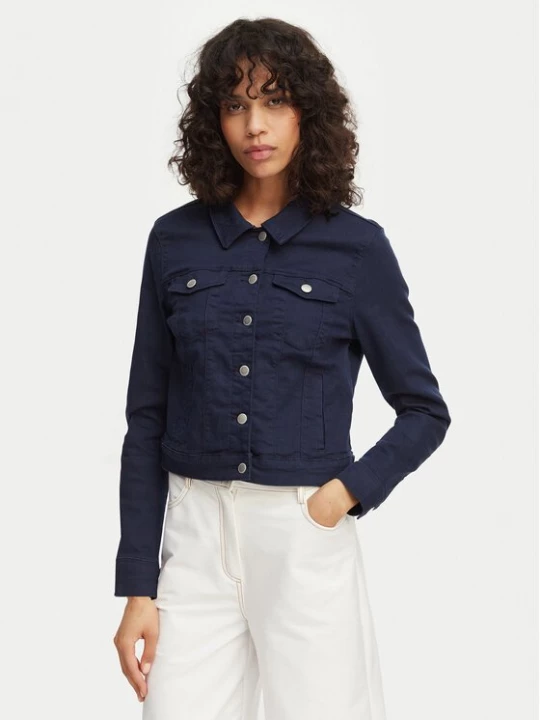 Obrázek produktu Vero Moda Jeansová bunda Wild 10284492 Tmavomodrá Regular Fit