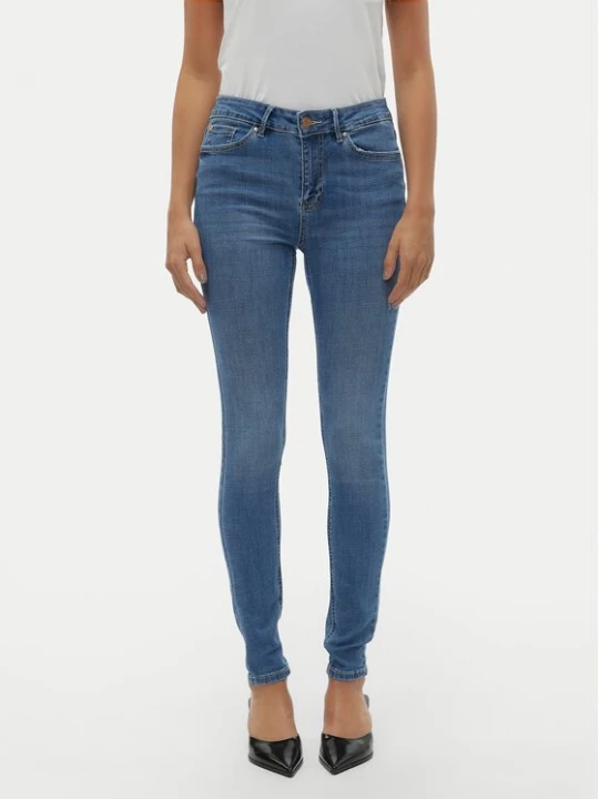Obrázek produktu Vero Moda Jeansy Flash 10300173 Modrá Skinny Fit