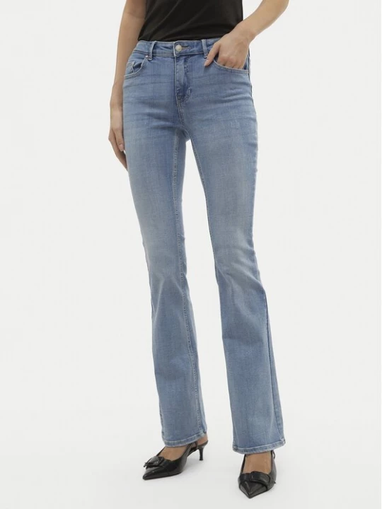 Obrázek produktu Vero Moda Jeansy Flash 10302479 Modrá Flared Fit