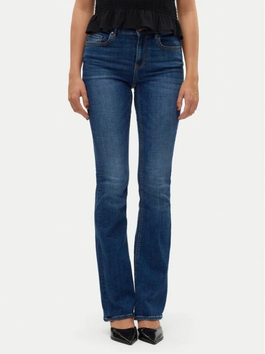 Obrázek produktu Vero Moda Jeansy Flash 10310511 Tmavomodrá Flared Fit