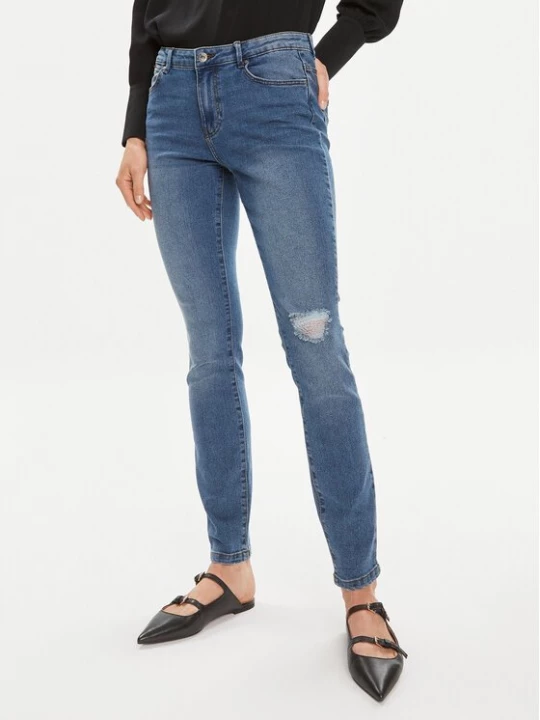 Obrázek produktu Vero Moda Jeansy June 10301199 Modrá Skinny Fit