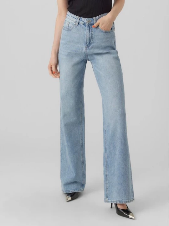 Obrázek produktu Vero Moda Jeansy Tessa 10283858 Modrá Wide Leg