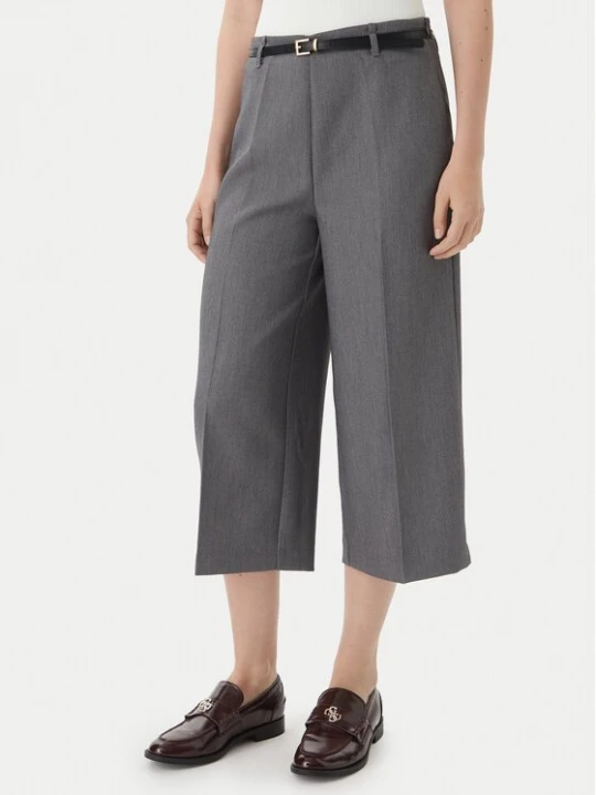 Obrázek produktu Vero Moda Kalhoty culottes Elma 10339926 Šedá Wide Leg