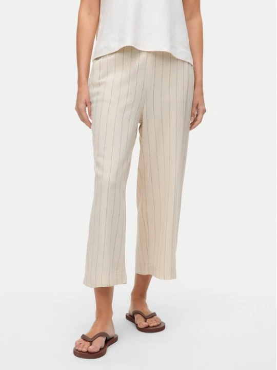 Obrázek produktu Vero Moda Kalhoty culottes Mindy 10322130 Béžová Loose Fit