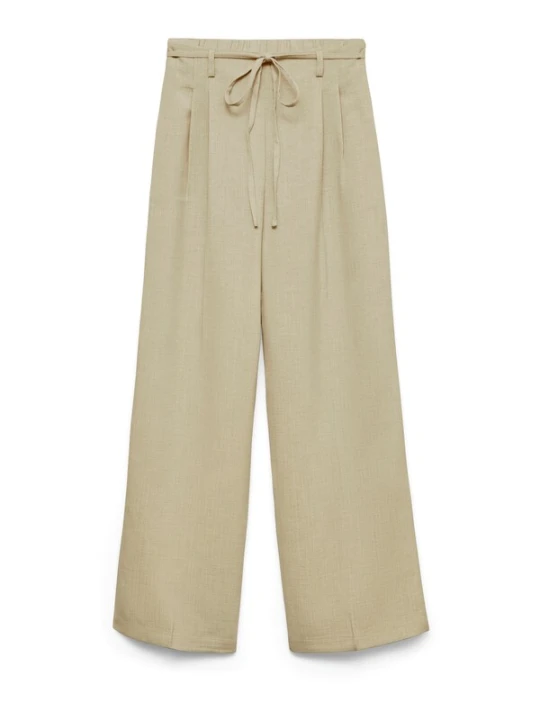 Obrázek produktu VERO MODA Kalhoty se sklady v pase 'VMPITRA' béžová