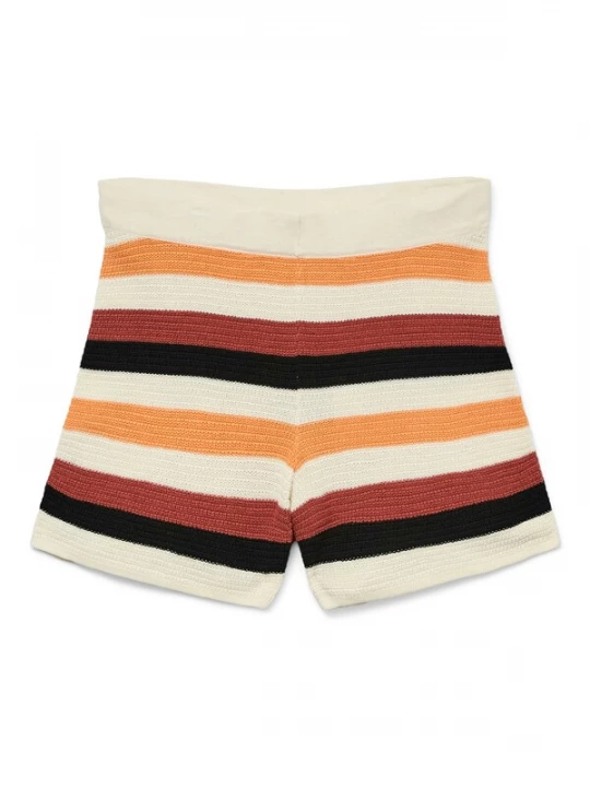 Obrázek produktu VERO MODA Kalhoty 'VMARUBA' světle béžová / oranžová / burgundská červeň / černá