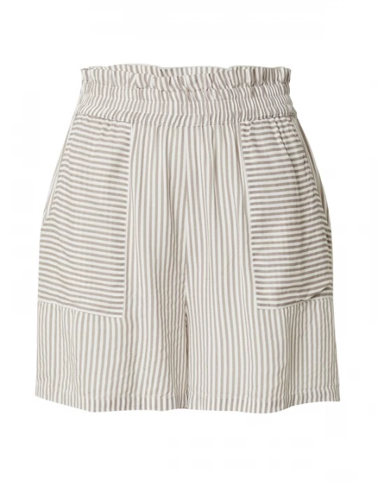 Obrázek produktu VERO MODA Kalhoty 'VMBUMPY' béžová / bílá