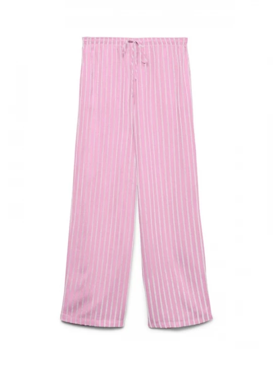Obrázek produktu VERO MODA Kalhoty 'VMRosie' pink / bílá