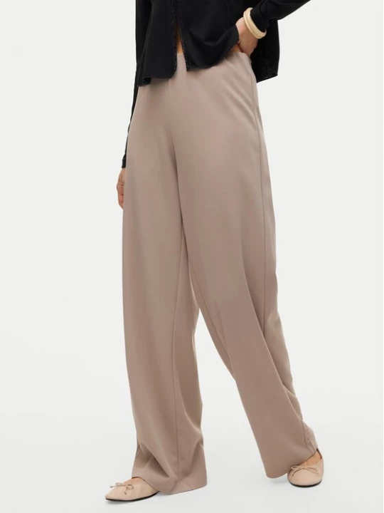 Obrázek produktu Vero Moda Kalhoty z materiálu Berlin 10318454 Béžová Wide Leg