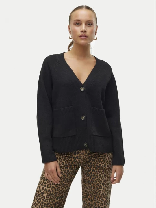 Obrázek produktu Vero Moda Kardigan Boom 10320457 Černá Loose Fit