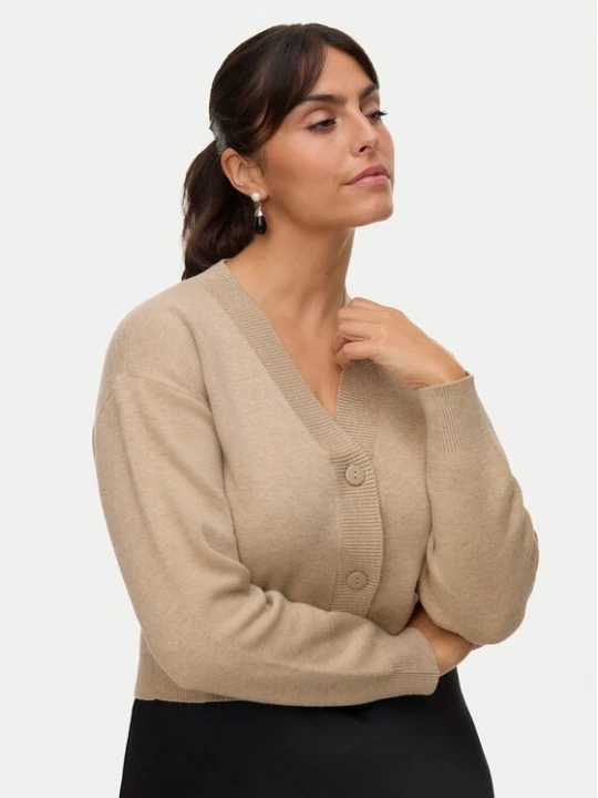 Obrázek produktu Vero Moda Kardigan Gold Art 10332210 Béžová Regular Fit