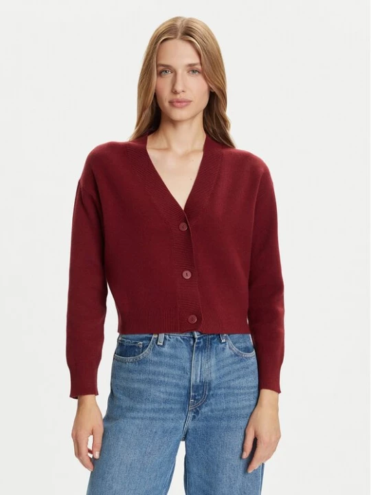 Obrázek produktu Vero Moda Kardigan Gold Art 10332210 Bordó Regular Fit